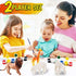 FUNZBO Kids Crafts and Arts Set Painting Kit - Animal Toys Art and Craft Supplies Party Favors for Boys Girls Age 4 5 6 7 Years Old Kid Creativity DIY Gift Easter Paint Your Own Forest Animals Set