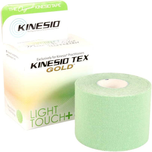 Kinesio Taping - Elastic Therapeutic Athletic Tape Tex Gold Light Touch - Take Green – 2 in. x 13 ft
