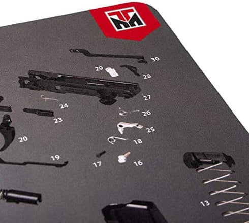 TekMat Cleaning Mat for use with Sig Sauer P365, Black (TEK-17-SIGP365)