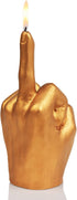 Gute Middle Finger Candle - Hand Gesture FCK You Candle (Gold)