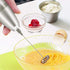 Milk Frother Handheld, Original Foam Maker for Lattes, Automatic Whisk Drink Mixer for Coffee, Mini Electric Foamer Cappuccino, Macchiato, Hot Chocolate, Tea, Frappe, Matcha, Protein Powder Beverage