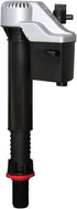 Korky 528MP QuietFILL Platinum Fill Valve-Fits Most Toilets-Easy to Install-Made in USA, Universal 99%, Black