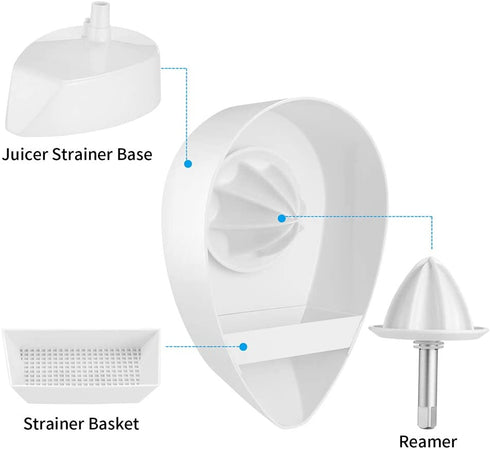 iVict Citrus Juicer Attachment Compatible with All KitchenAid Stand Mixers and Cuisinart Stand Mixers SM-50BC/SM-50R/SM-50TQ/SM-50BL/SM-50BK