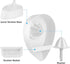 iVict Citrus Juicer Attachment Compatible with All KitchenAid Stand Mixers and Cuisinart Stand Mixers SM-50BC/SM-50R/SM-50TQ/SM-50BL/SM-50BK