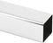 Prime-Line MP59030 Replacement Towel Bar, 3/4in x 36in, Extruded Aluminum, Square Tubing, Pack of 1, Chrome