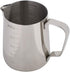 Stainless Steel Milk Frothing Pitcher Measuring Cup Coffee Jug Milk Frothing Pot Espresso Latte Pitcher(9.2x7.7x10.9cm)