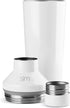 Simple Modern Cocktail Martini Shaker with Jigger Lid Gift Set | Vacuum Insulated Boston Mixer Stainless Steel | Compatible with Classic Tumbler Collection | Winter White