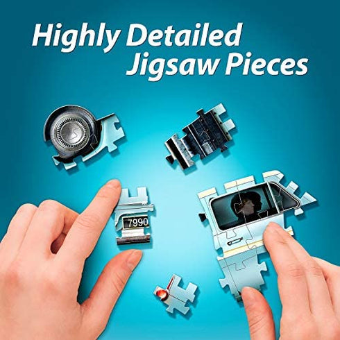 WREBBIT 3D Harry Potter – Flying Ford Anglia 3D Jigsaw Puzzle - 130 Pieces (W3D-0202)
