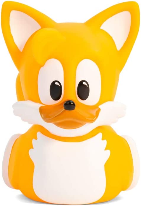 TUBBZ Sonic The Hedgehog Tails Collectible Duck Figurine Official Sonic The Hedgehog Merchandise Unique Limited Edition Collectors Vinyl Gift