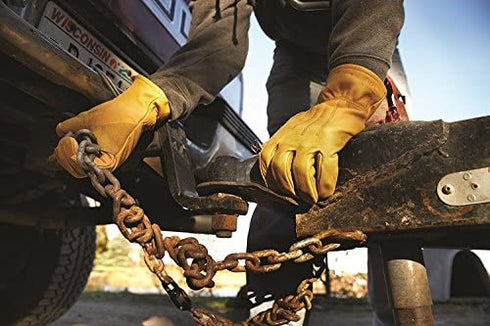 Wells Lamont Premium Leather Work Gloves, Large (1209L)