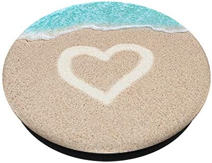 Heartfelt Beach - Cell Phone Mount & Hand Holder Knob 6836 PopSockets PopGrip: Swappable Grip for Phones & Tablets