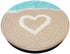 Heartfelt Beach - Cell Phone Mount & Hand Holder Knob 6836 PopSockets PopGrip: Swappable Grip for Phones & Tablets