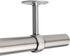 Alise Stainless Steel Shower Curtain Closet Rod Holder Pipe Flange Socket Ceiling Mount Bracket Pipe Fitting Parts Supports,2 Pcs (25mm?1-Inch Dia.?, Brushed Nickel)