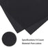 Pllieay 6 Pieces 14 Count Black Classic Reserve Aida Cloth Cross Stitch Cloth, 12 by 18 Inch (Black)