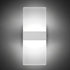 Modern LED Acrylic Wall Sconce 12W Cool White 6000K Up Down Lamp for Bedroom Corridor Stairs Bathroom Indoor Lighting Fixture Lamps Home Room Decor Not Dimmable No Plug(1 Pack)