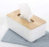 Cabilock Modern Tissue Cover Rectangular Tissue Container Tissue Paper Box for Bathroom Home Office Living Room?23x13x10cm