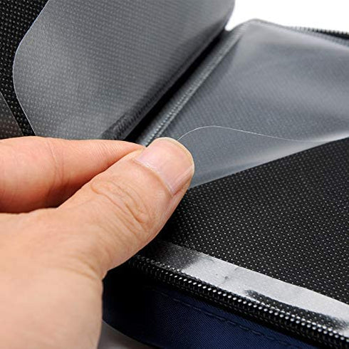 CCidea 40 Capacity CD/ DVD Case Holder Portable Wallet Disc Storage Binder for Car, Home,Travel Carrying Organizer (Black) Specials