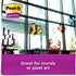 Post-it Super Sticky Notes, 3x3 in, 5 Pads, 2x the Sticking Power, Neon Orange, Recyclable (654-5SSNO)