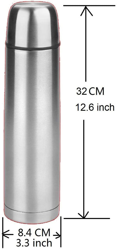 Leberna 34 Ounce Coffee Thermos | Large Thermal Water Bottle for Tea Hot & Cold Drinks | Stainless Steel Vacuum Sealed Insulated Thermos Water Flasks Bottles for Work & Travel Termo Para Cafe Bebes