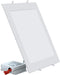 SAYHON 11 inch Ultra-Thin Square Recessed Lighting with Junction Box,24W 6000K Daylight,Non-Dimmable Low Profile Ceiling Light Kit Downlight for Office/Commercial Lighting/Kitchen/Hallway/Home