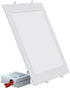 SAYHON 11 inch Ultra-Thin Square Recessed Lighting with Junction Box,24W 6000K Daylight,Non-Dimmable Low Profile Ceiling Light Kit Downlight for Office/Commercial Lighting/Kitchen/Hallway/Home