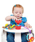 Grapple Suction High Chair Toy Holder | 3 Toy Tethers Keep Toys from Falling | Holds Teethers, Toys, Snack Cups | for Babies 6-12 Months | Perfect for Travel and Restaurants|