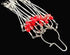 Fishing Leaders Tackle Rigs 12PCS High Strength Wire Trace Leader 2 Arm Fishing Rigs with Swivels Snaps Beads Fishing Line Tackle for Lures Bait Hooks Rig