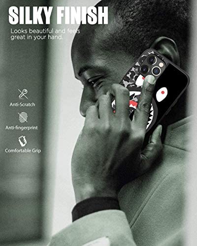 iPhone 12 Case iPhone 12 Pro Case, Cover iPhone Case Basic Case,6.1 inch(Bape-Shark)