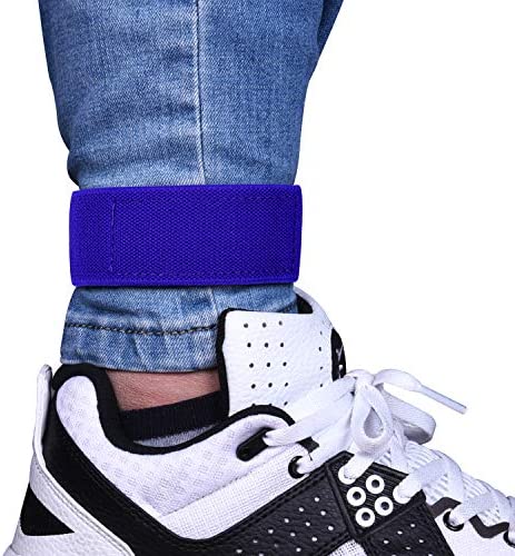 Wisdompro Ankle Strap, 1 Pair Polyester Blousing Garters Trousers Boots Blouses Strap with Hook and Loop for Waders, Fly, Fishing, Hunting, Hiking, Cycling, Gardening, Military Uniforms