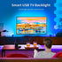 Hiromeco Bluetooth TV LED Backlight, Sync to Music and 16 Million Color Changing Lighting with APP Control, 18FT USB Strip Lights Kit for 70-82 Inch TV, Mirror, PC. USB Powered.