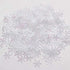 1200Pcs Snowflake Confetti Blue & White Glitter- Winter Wonderland Decor, Blue Snowflake Confetti, Snowflake Party Favors for Kids, Winter Baby Shower Decorations, Christmas Confetti Decor