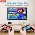 HEYSTOP Grip Compatible with Nintendo Switch/Switch OLED Joy-Con, 3 Pack, Wear Resistant Game Switch Controller Handle Case Kit for Nintendo Switch Joy Con, Black