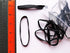 Crafted-Brand 20 Heavy Duty Rubber Bands | Big Thick XL-Large UV Resistant Black Rubber-Bands for Fishing, RC, or Hair + Use What the Pros Use + 1 Pack of 20 Bands (# 64-size, 1/4 x 3 1/2 Inch)