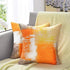Yastouay Orange Throw Pillow Covers Burnt Orange Grey Pillow Covers Set of 4 Decorative Cushion Covers for Couch Living Room Home Decor, 18 x 18 inches
