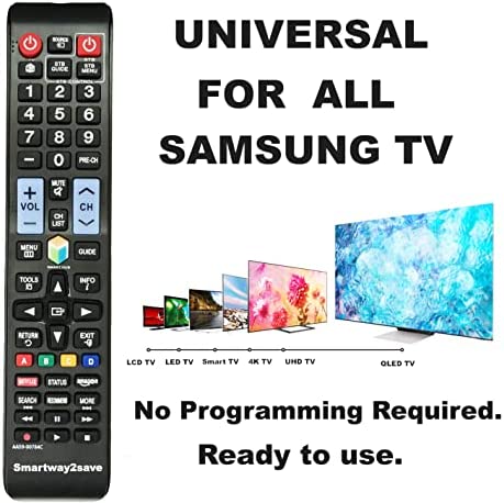 Replacement AA59-00784C Smart TV Remote Control Compatible for All Samsung Smart Televisions