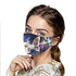 3 Pcs Butterfly Face_Mask for Women Man Colorful Butterfly Clover Mouth Protective Reusable Washable Designer Cloth Adjustable Cute Funny Gift for Women Men