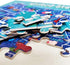 Wooden United States Map Puzzle for Kids Ages 4-8 Learning USA Map 60 Pieces United States Map Christmas Floor Puzzles for Kids Ages 3-5