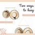 Hat Organizer | Hat Wall Hanging | Boho Hats Decor | Hat Rack for Display | Hat Hanger for Wall Storage | Bohemian Cap Holder | Womens Hat Hangers | Wide Brim and Fedora Hats Display
