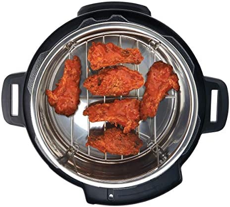 Instant Pot Stainless Steel Official Wire Roasting Rack, Compatible with 6-quart and 8-quart cookers