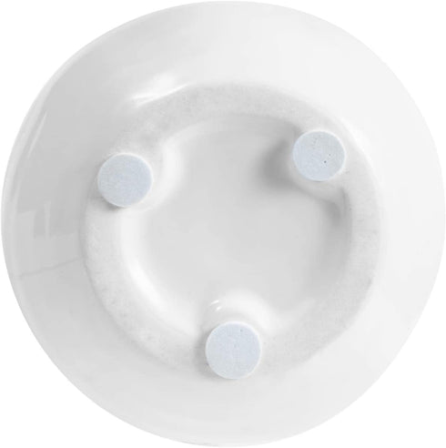 Pavilion Gift Company Plain Dandelion Make a Wish White Ceramic Soy Serenity Scented Candle