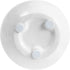 Pavilion Gift Company Plain Dandelion Make a Wish White Ceramic Soy Serenity Scented Candle