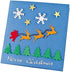 Baker Ross Christmas Sequins Value Pack — Kids' Crafts and Art Projects, Cards, Party Bags, and Decorations (56g)