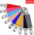 18 Pieces Winter Mitten Clips Elastic Fit Dress Clips Elastic Hat Clip Kids Glove Clips Stainless Steel Small Short Mitten Clips Strong Metal Mitten Glove Clips for Kids Baby Toddler Children Adults
