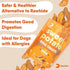 Davie's Sweet Potato Dog Treats, Made in The USA, High in Fiber, Grain Free, Vegan, No Preservatives, Vegetarian Alternative to Rawhide Chews, Rich in Vitamins, Large 0.5 lb. Bag
