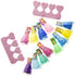 Townley Girl Disney Princess Non-Toxic Water-Based Peel-Off Quick Dry Nail Polish with Nail Separators|Gift Kit Set for Kids Girls|12 Pcs - Perfect for Parties, Sleepovers and Makeovers