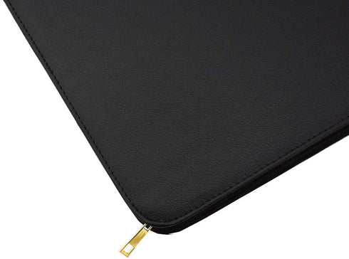 48 Fountain Pen Case PU Leather, Rollerball Pen Display Holder Bag, Pouch Large Capacity for your Collection - Black