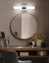 Bathroom Vanity Light Fixture, 7Degobii 16" Inches 8W 6000K Chrome LED Mirror Lights for Bathroom Wall Sconces Bar Lighting