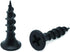 #8 x 3/4" Wood Screw 100PCS Black Phosphate Coated Stainless Flat Truss Head Fast Self Tapping Drywall Screws by SG TZH
