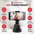 Snapshot Auto Tracking Phone Holder - Auto Face Tracking Tripod for iPhone and Android | 360-Degree Face Tracking Phone Holder | Motion Sensing Phone Stand for Live Streaming, Vlogging, and More