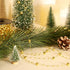 Pangda 65.6 Feet Christmas Tree Beads Garland Plastic Pearl Strands Chain for Christmas Wedding Decoration (Gold)